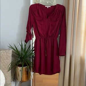 Daniel Rainn Magenta dress